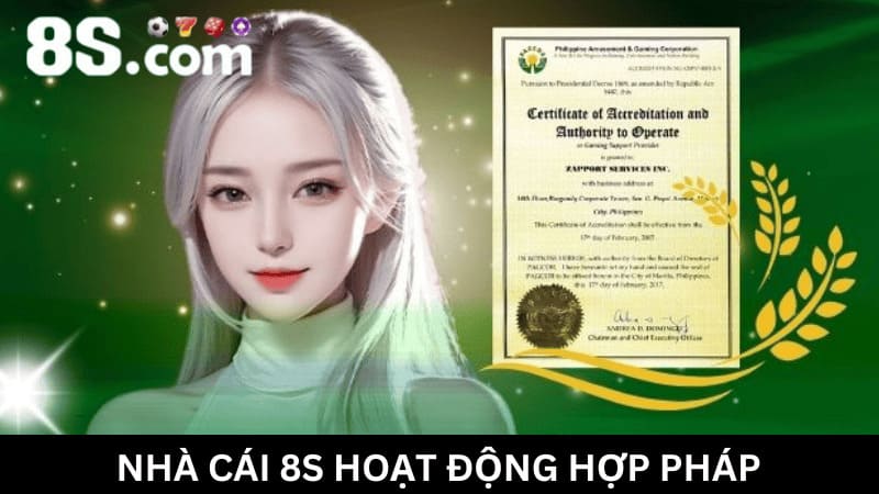 nhà cái 8S có uy tín không