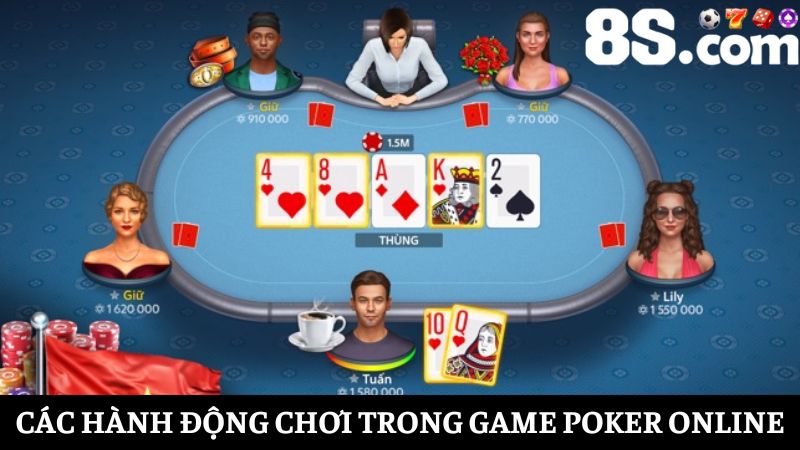 hành động cược oker online 8S