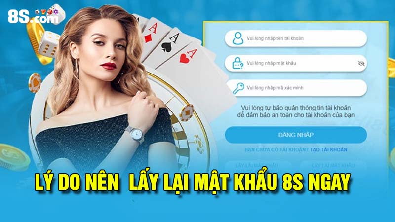 Cách lấy lại mật khẩu 8S nhanh