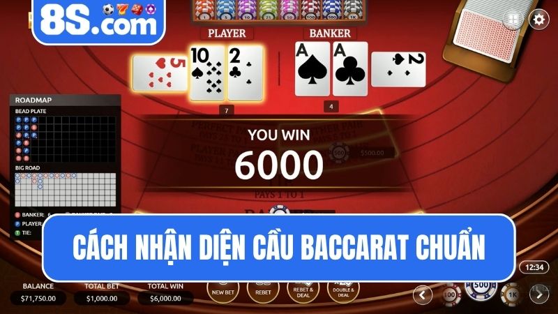 Mẹo đánh baccarat theo cầu tại 8S