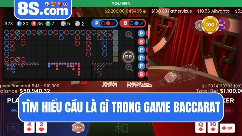 Mẹo đánh baccarat theo cầu